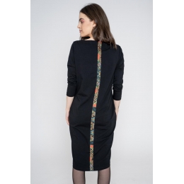 Sukienka Neko Black Cappadocia - bawełna organiczna