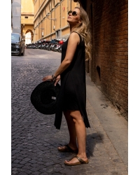 Sukienka Portofino Summer Black - wiskoza EcoVero™