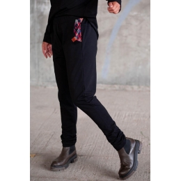 Spodnie Falco Black Bali - bawełna organiczna