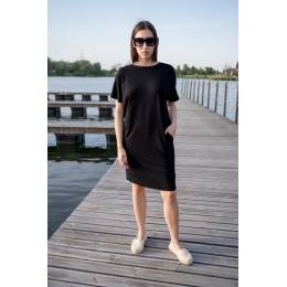 Sukienka Saja Reversible Black - wiskoza EcoVero™