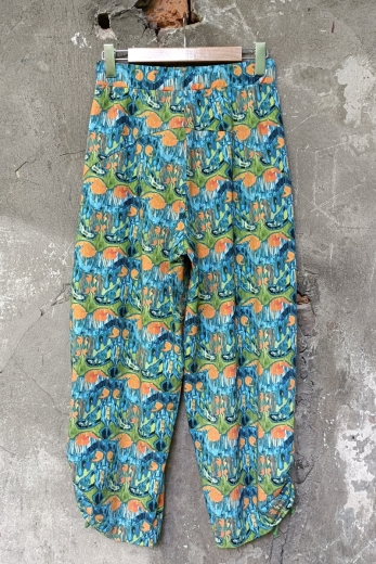 Spodnie Berlin Green & Blue - L/XL