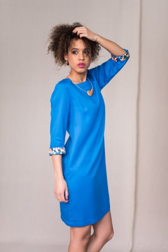 Sukienka Alhambra Pixel Blue - ostatnie sztuki