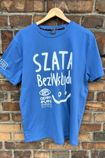 T-shirt Szata bez wstydu Blue Organic - S/M