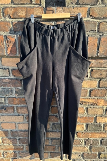 Spodnie Persei Black Organic Cotton - L/XL
