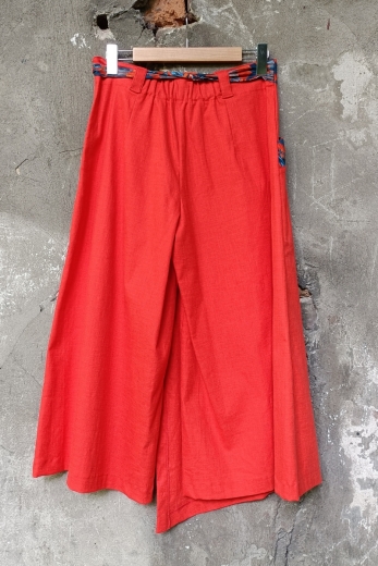 Spodnie Muna Red Manta - Len - M/L