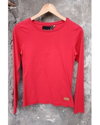 Bluzka Cobra Red Bali Fairtrade Cotton - XS/S