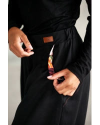 Spodnie Berlin Black Fuego - bawełna organiczna