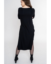 Sukienka Portofino Black 2.0 - wiskoza EcoVero™