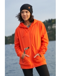 Bluza Goa Zip Orange Harmony - Fairtrade Cotton