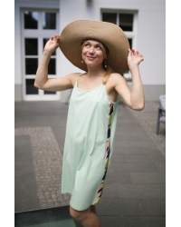 Sukienka Morena Pistachio Jungle - bawełna organiczna