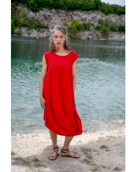 Sukienka Ankara Red Manta