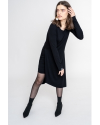 Sukienka Portofino Black 2.0 - wiskoza EcoVero™