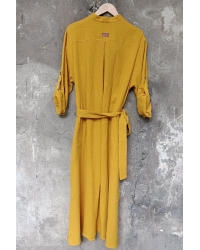 Sukienka Koszulowa Anika Yellow - Onesize