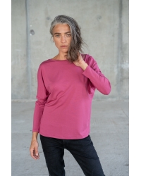 Bluzka Saja Longsleeve Indian Rose - wiskoza EcoVero™