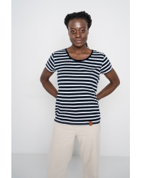 T-shirt Nimba Stripes z bawełny Fairtrade