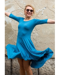 Sukienka Swing Spanish Blue -Ostatnie sztuki!