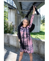 Sukienka Kraska Black Stripes - wiskoza EcoVero™