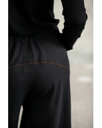 Spodnie Berlin Black Fuego - bawełna organiczna