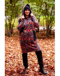 Sukienka Onga Hoodie Bali - bawełna organiczna
