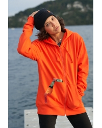 Bluza Goa Zip Orange Harmony - Fairtrade Cotton