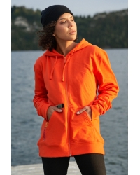 Bluza Goa Zip Orange Harmony - Fairtrade Cotton