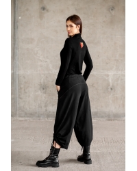 Spodnie Berlin Black Medina - bawełna organiczna