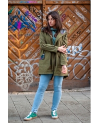 Kurtka Parka Khaki Botanic