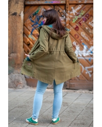 Kurtka Parka Khaki Botanic