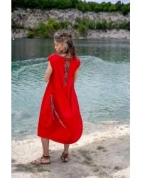 Sukienka Ankara Red Manta