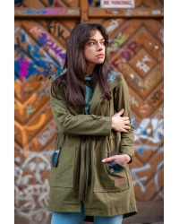 Kurtka Parka Khaki Botanic