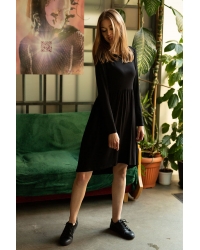 Sukienka Kraska Black - wiskoza EcoVero™
