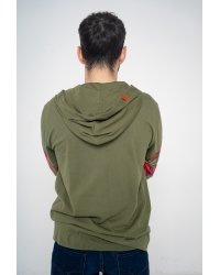 Bluza Figo Military Green Fuego z bawełny Fairtrade
