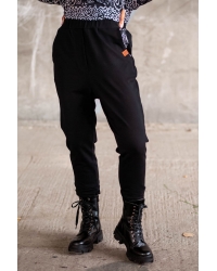 Spodnie Falco Black Mopti - bawełna organiczna