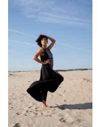 Sukienka Desert Black Mopti - Tencel™ Lenzing