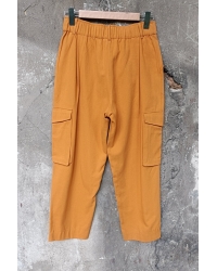 Spodnie Cargo Mustard - S/M