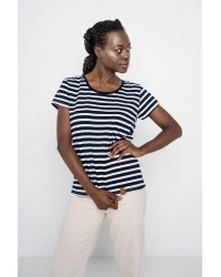 T-shirt Nimba Stripes z bawełny Fairtrade