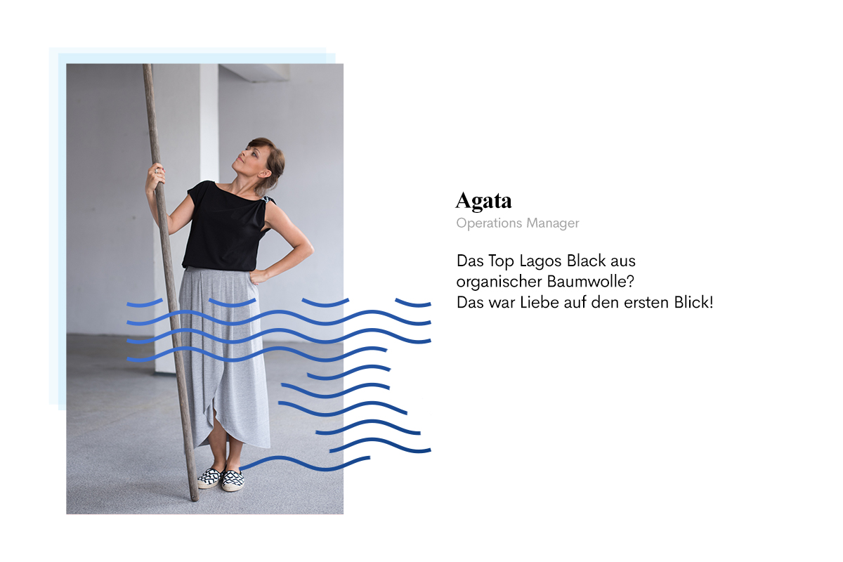 Agata ließ sich vom Top Lagos, Rock Tulip uns Espadrilles verzaubern!