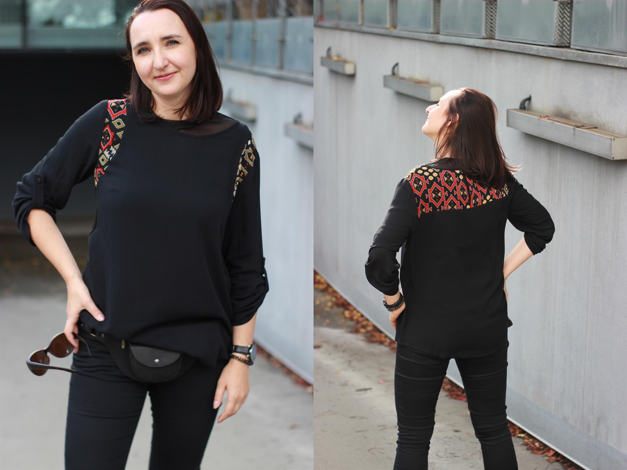 Agata Kurek tegp lata postawiła na wykonaną z bawełny organicznej bluzkę Waves.